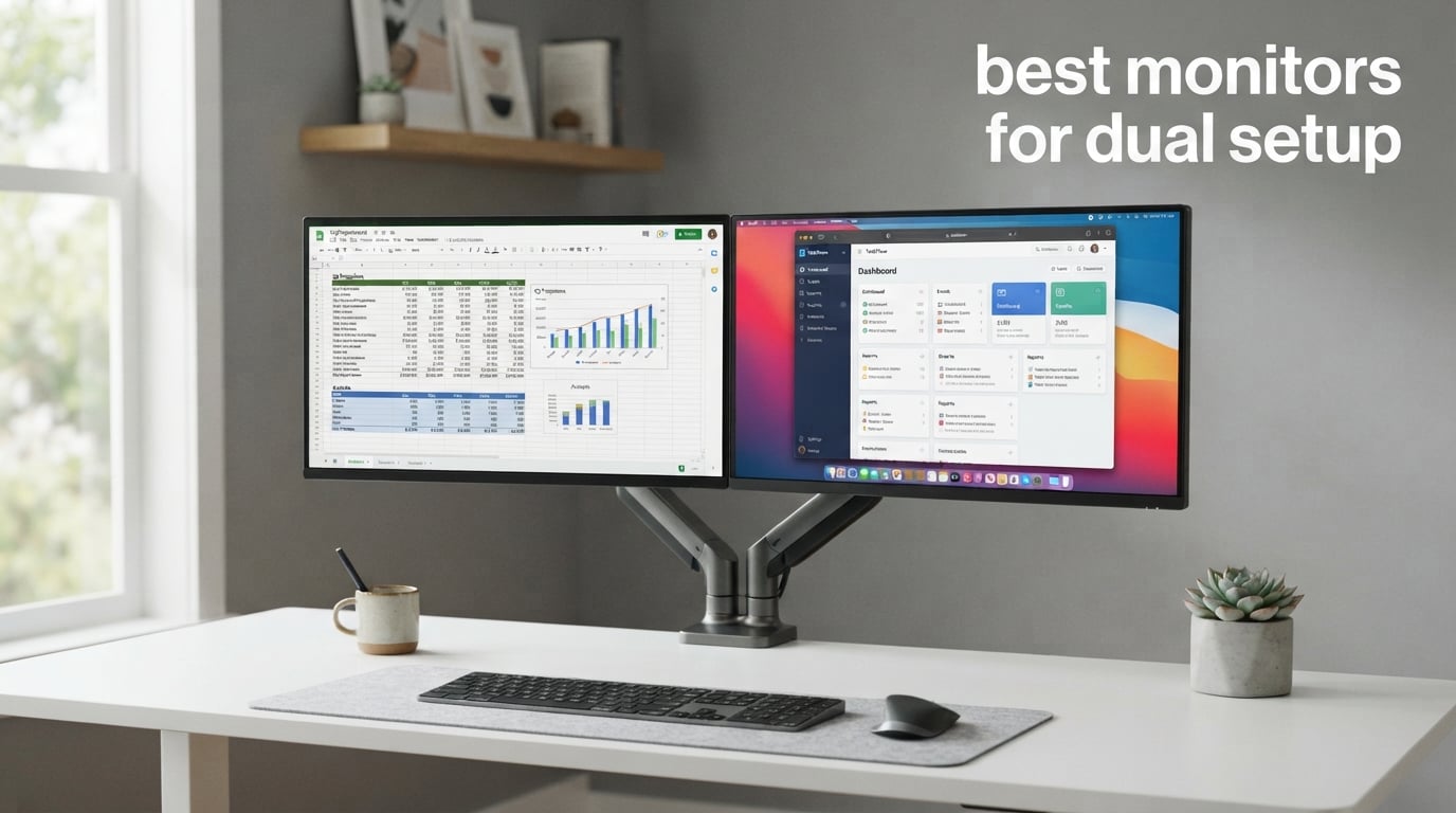 best monitors for dual setup