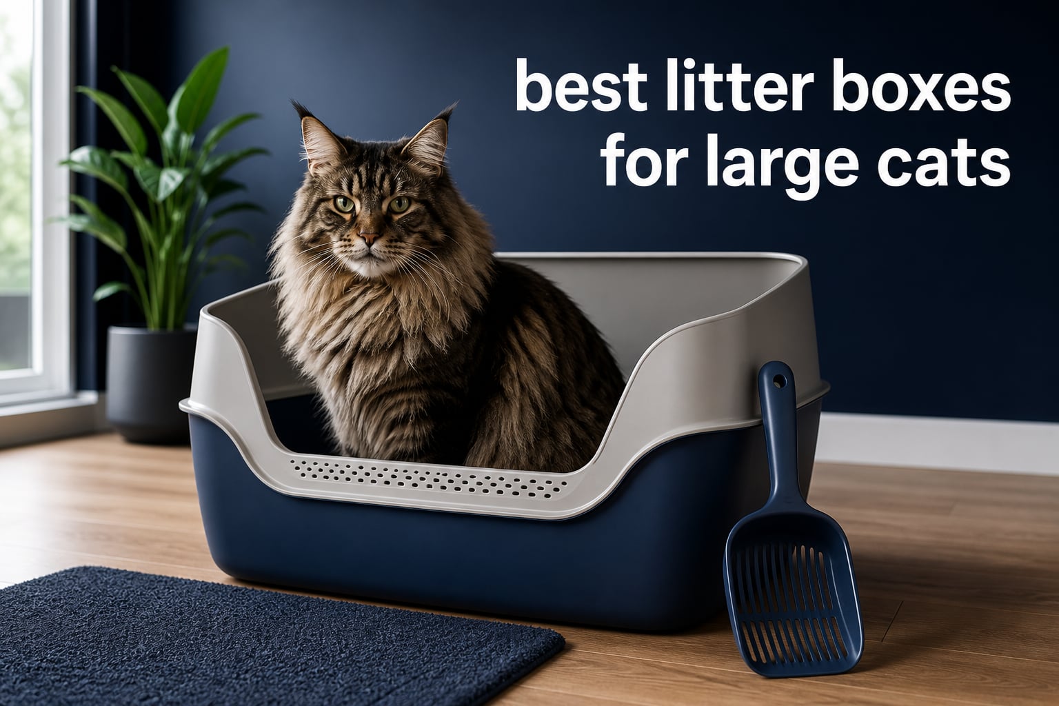 best litter boxes for large cats
