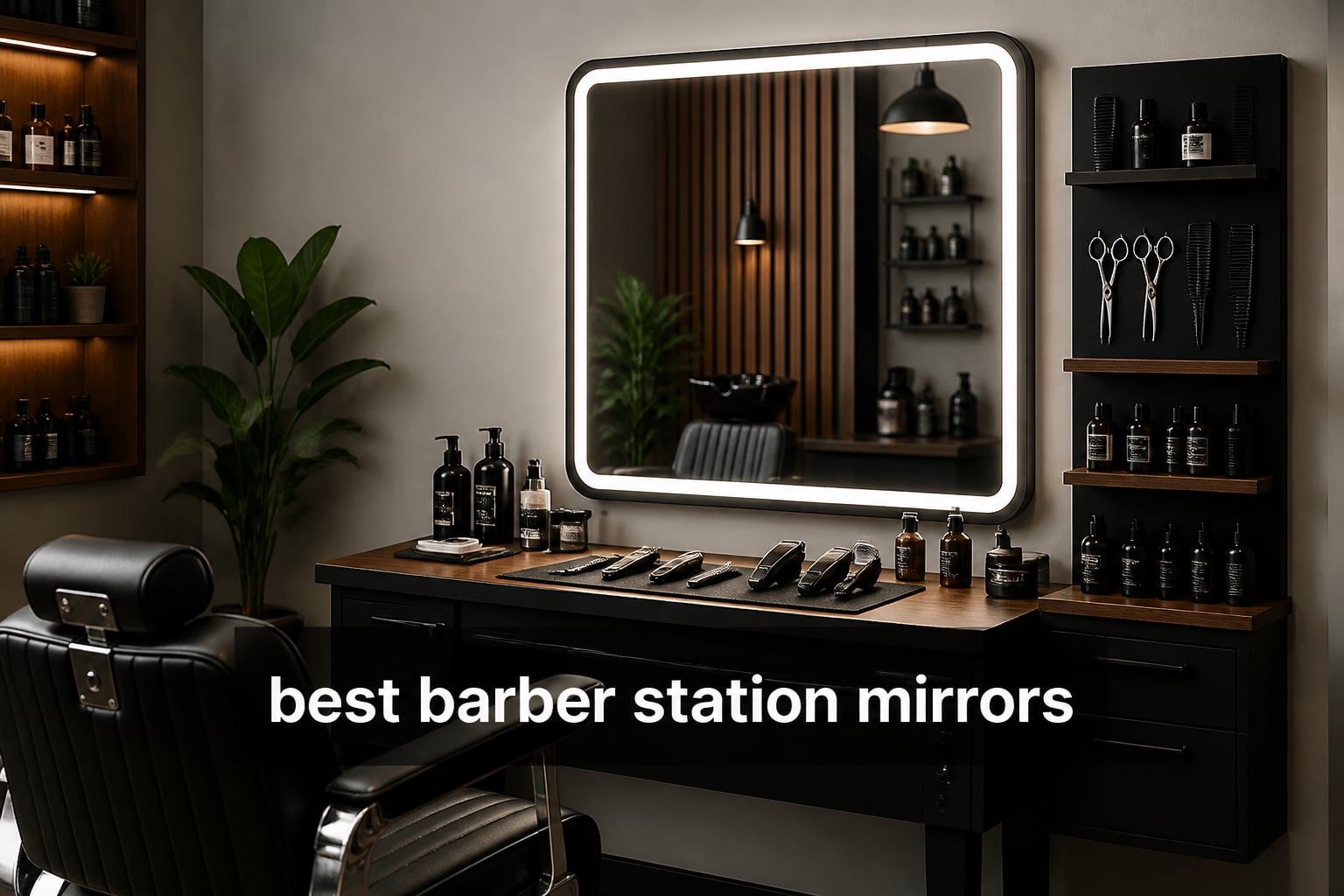 best barber station mirrors