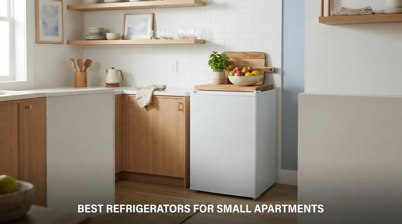 best refrigerators for small apartments