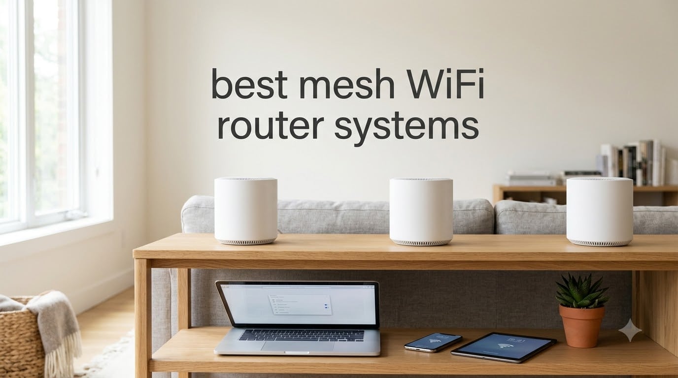 best mesh WiFi router systems