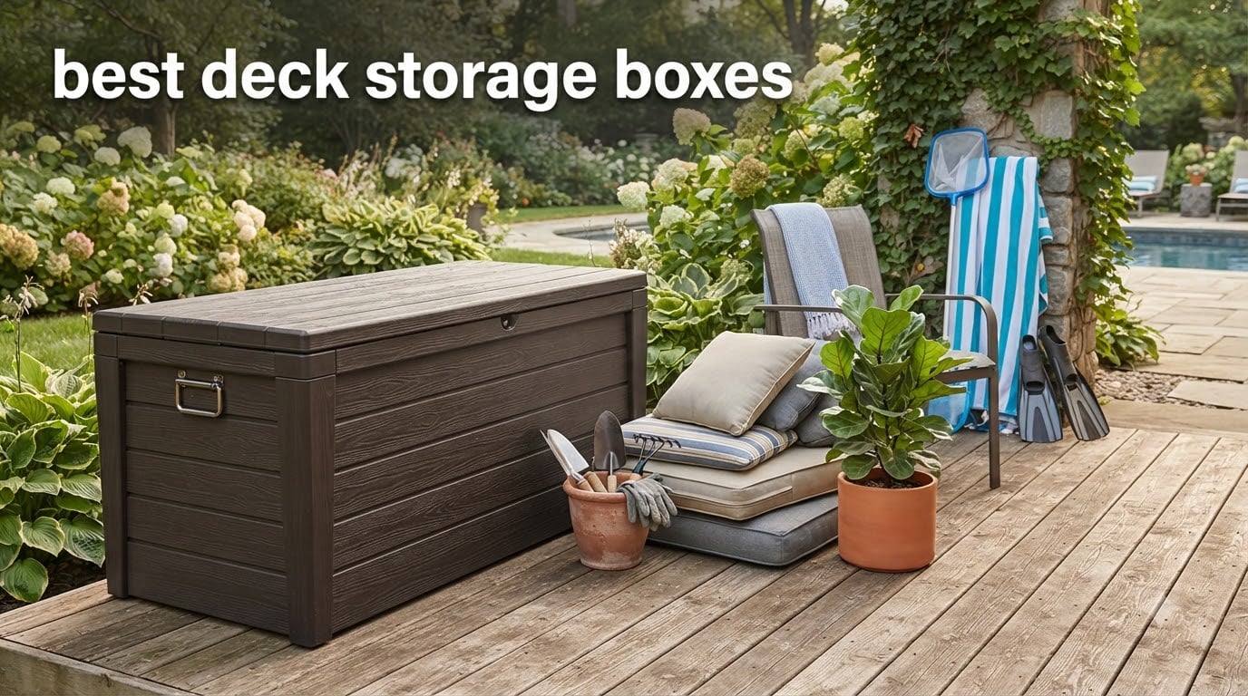 best deck storage boxes