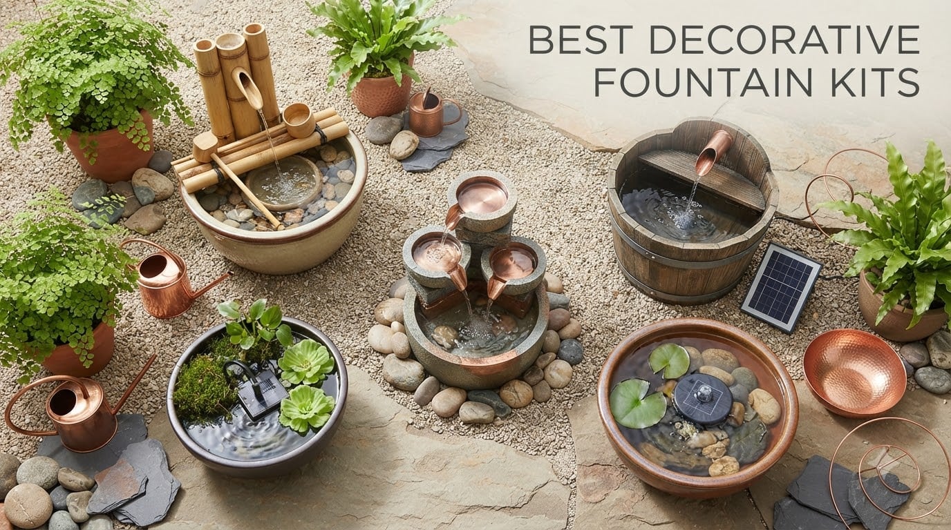 best decorative fountain kits