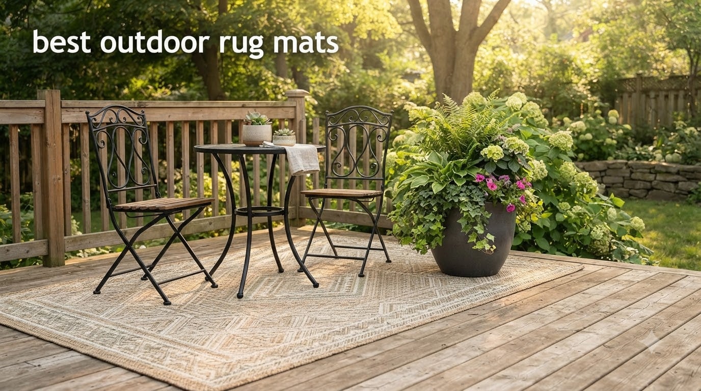 best outdoor rug mats