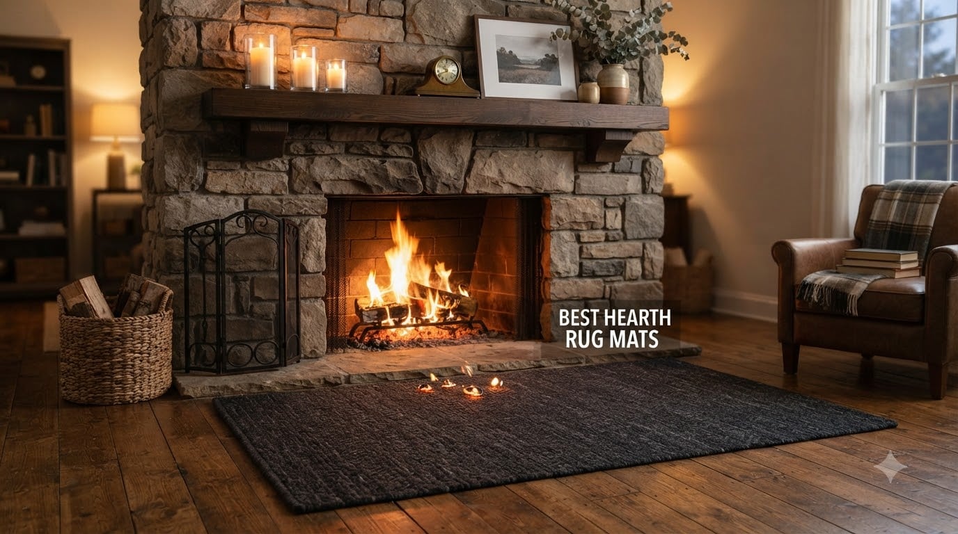 best hearth rug mats