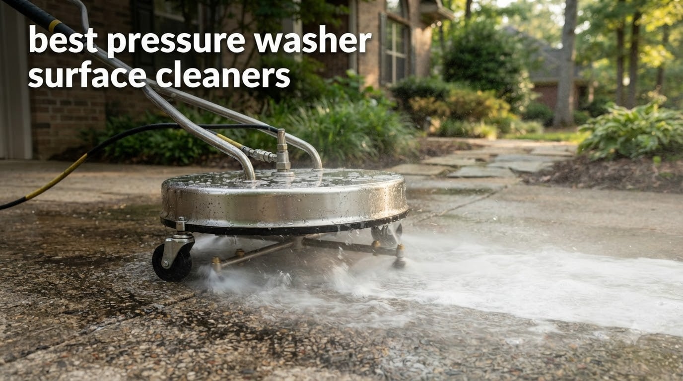 best pressure washer surface cleaners