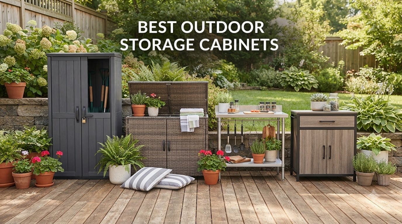 best outdoor storage cabinets