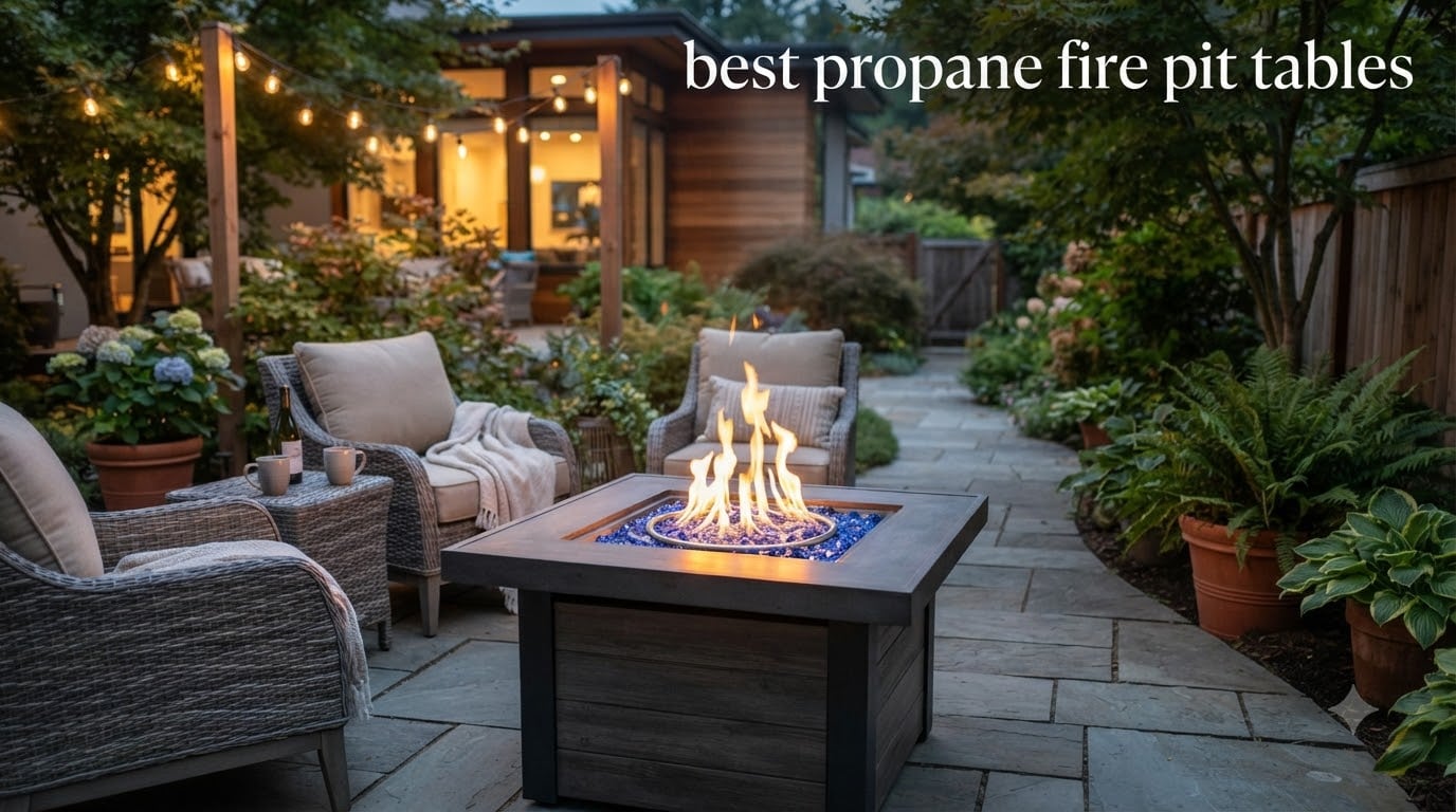 best propane fire pit tables