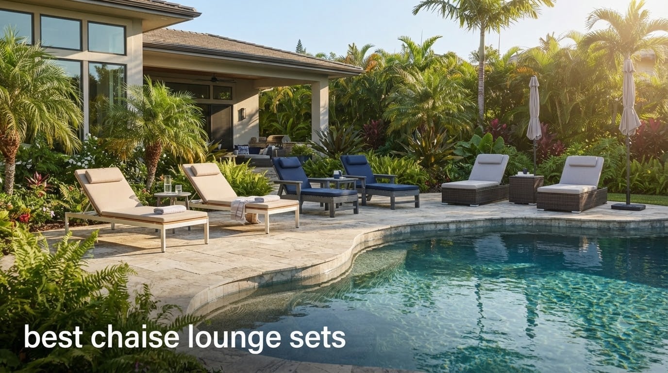 best chaise lounge sets