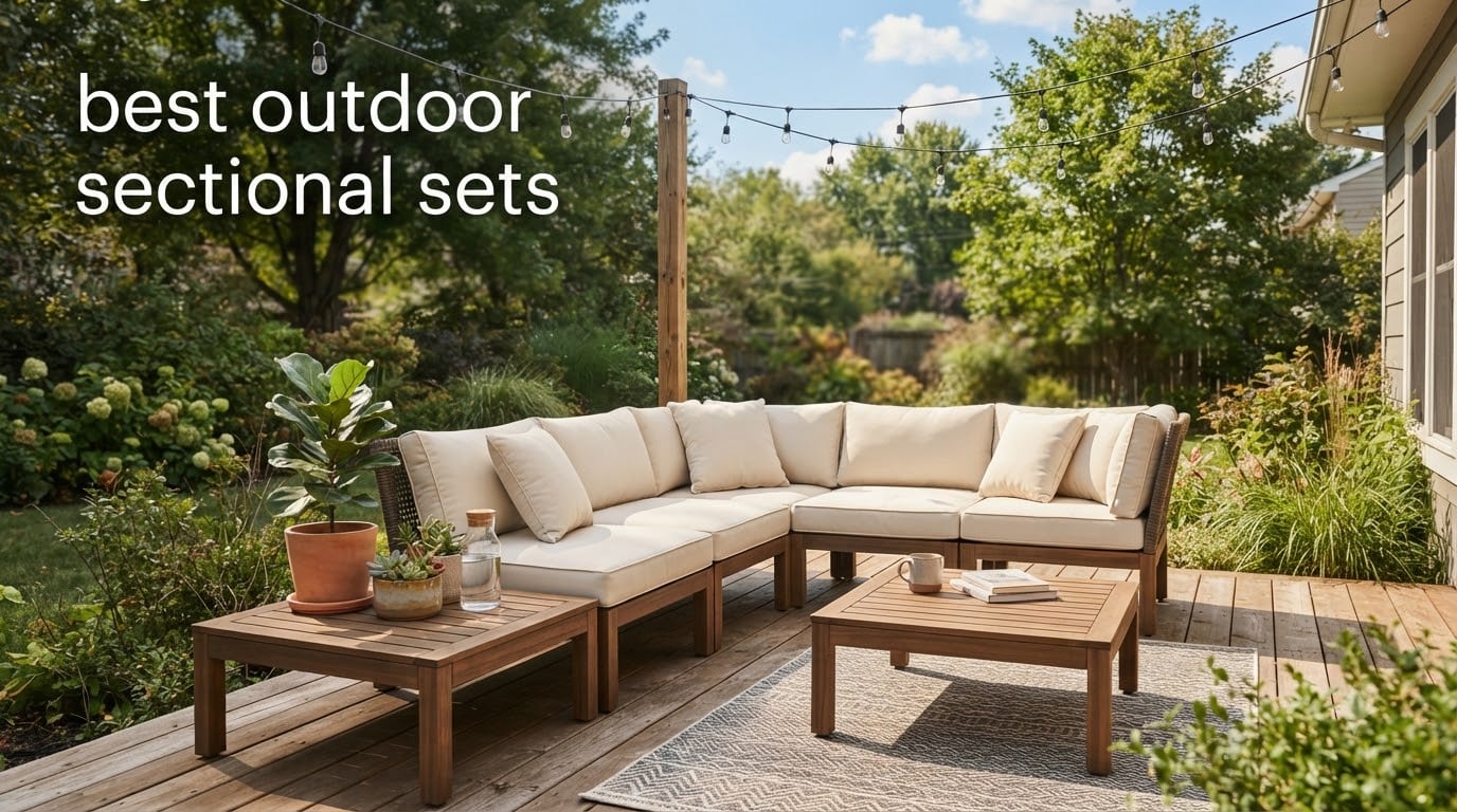 best outdoor sectional sets