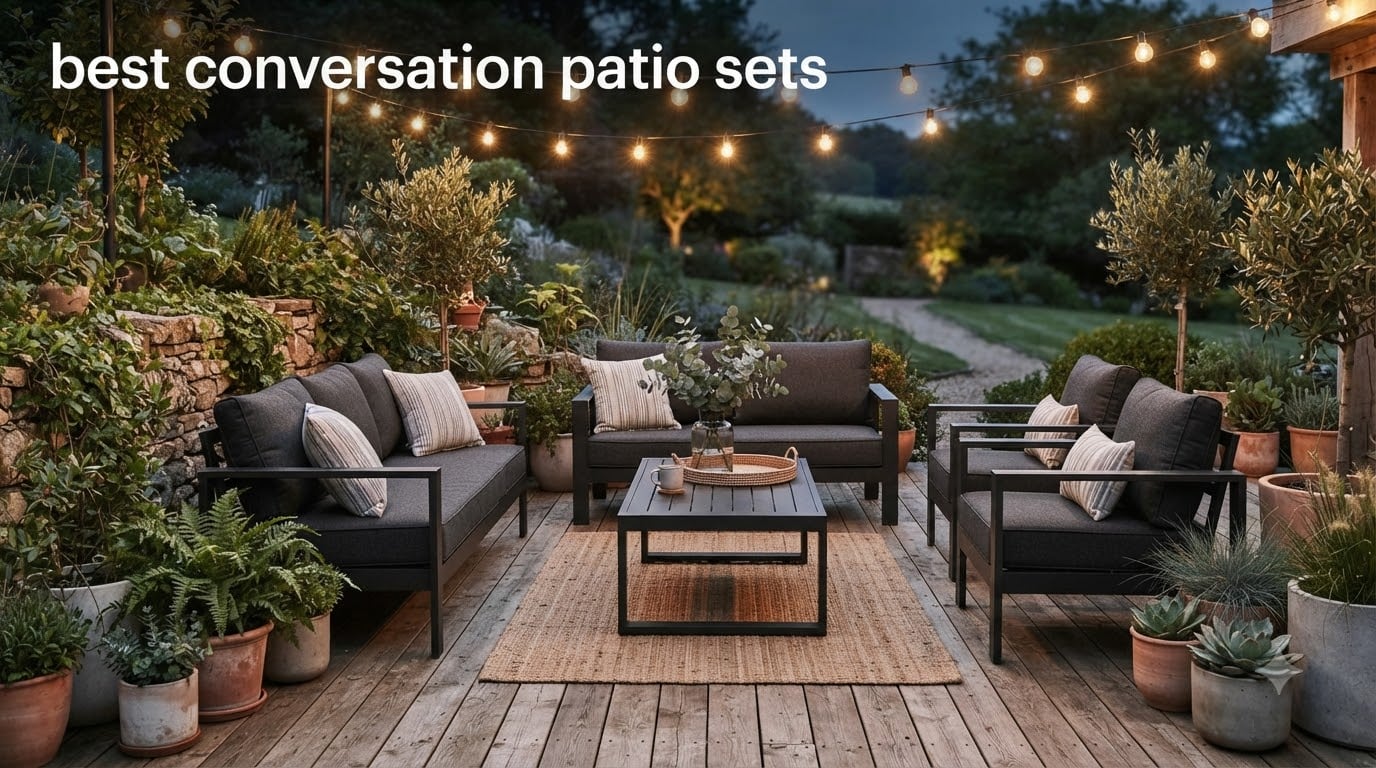 best conversation patio sets
