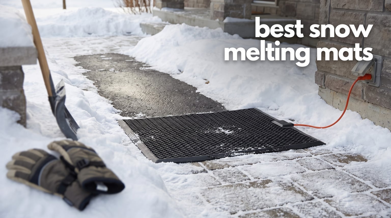 best snow melting mats