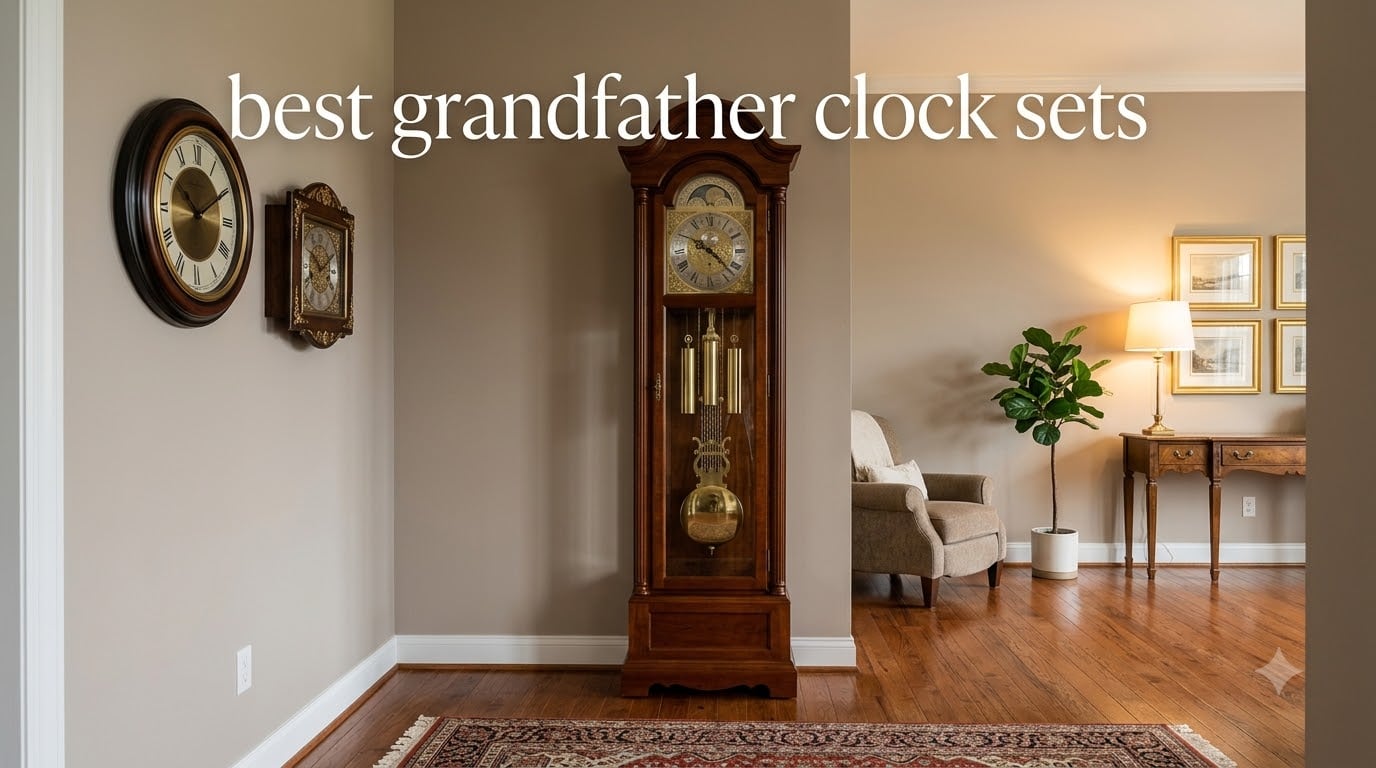 best grandfather clock sets