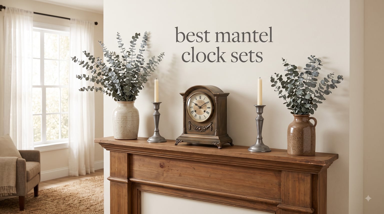 best mantel clock sets