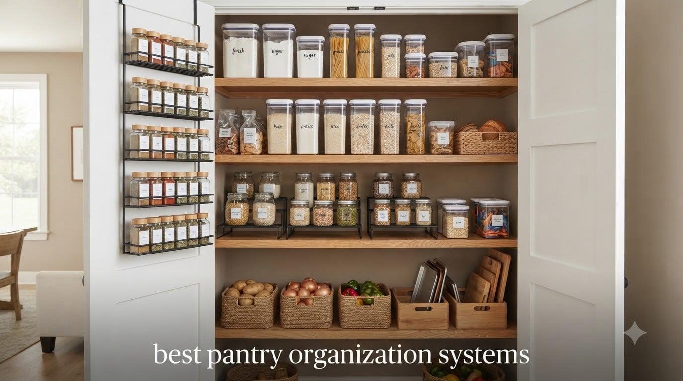 best pantry organization systems