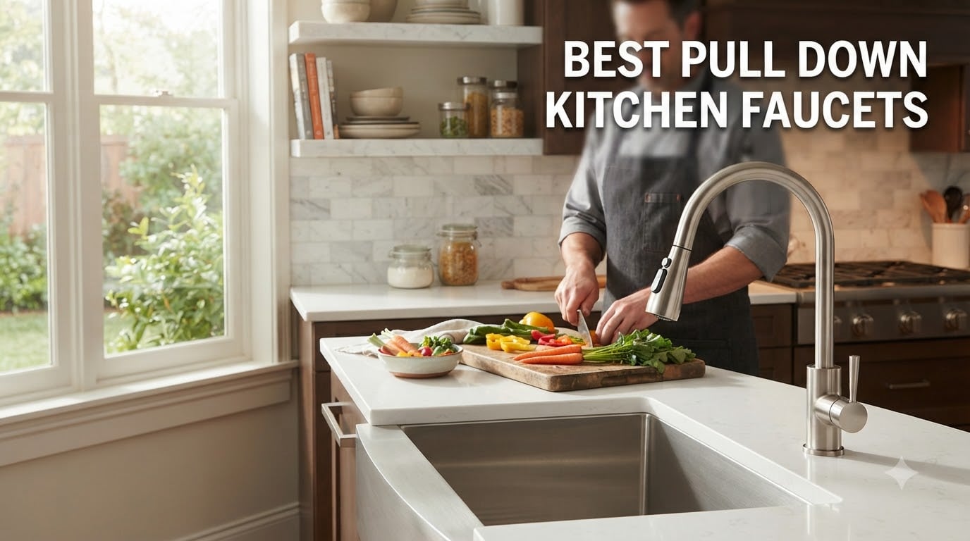 best pull down kitchen faucets