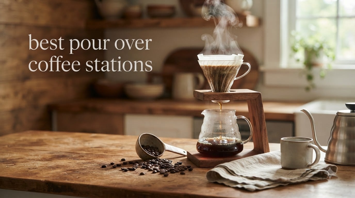 best pour over coffee stations