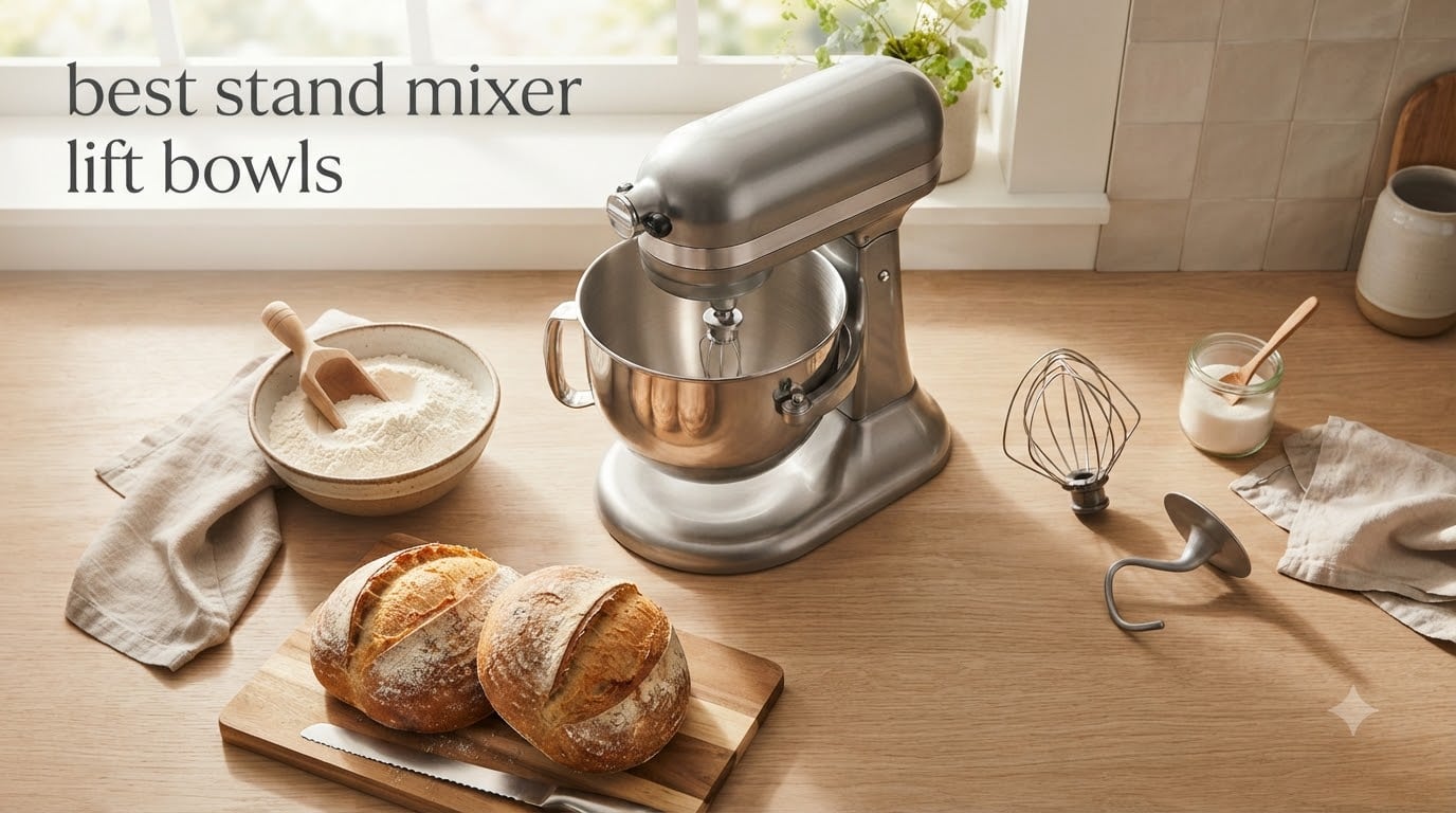 best stand mixer lift bowls