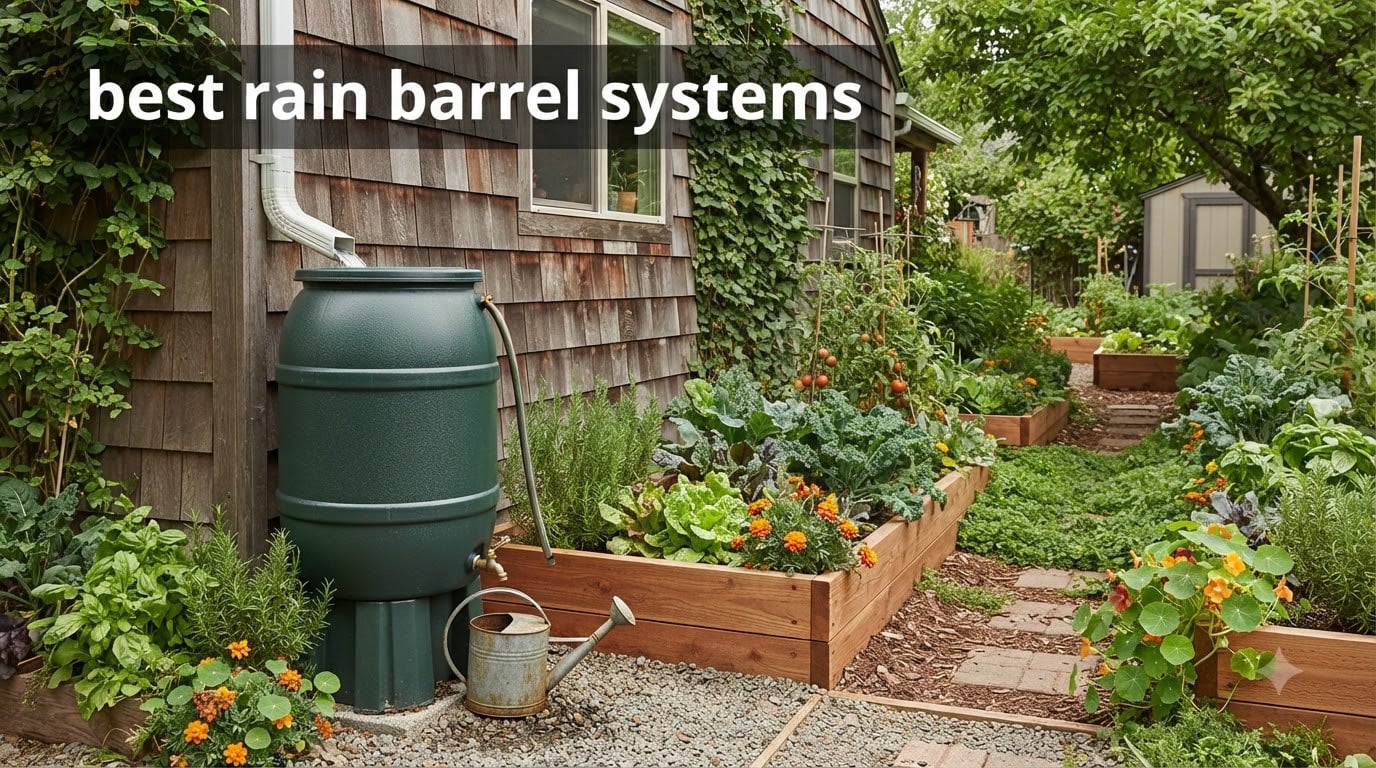 best rain barrel systems