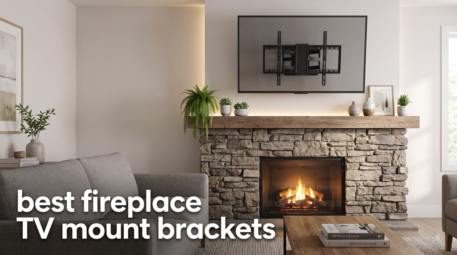 best fireplace TV mount brackets