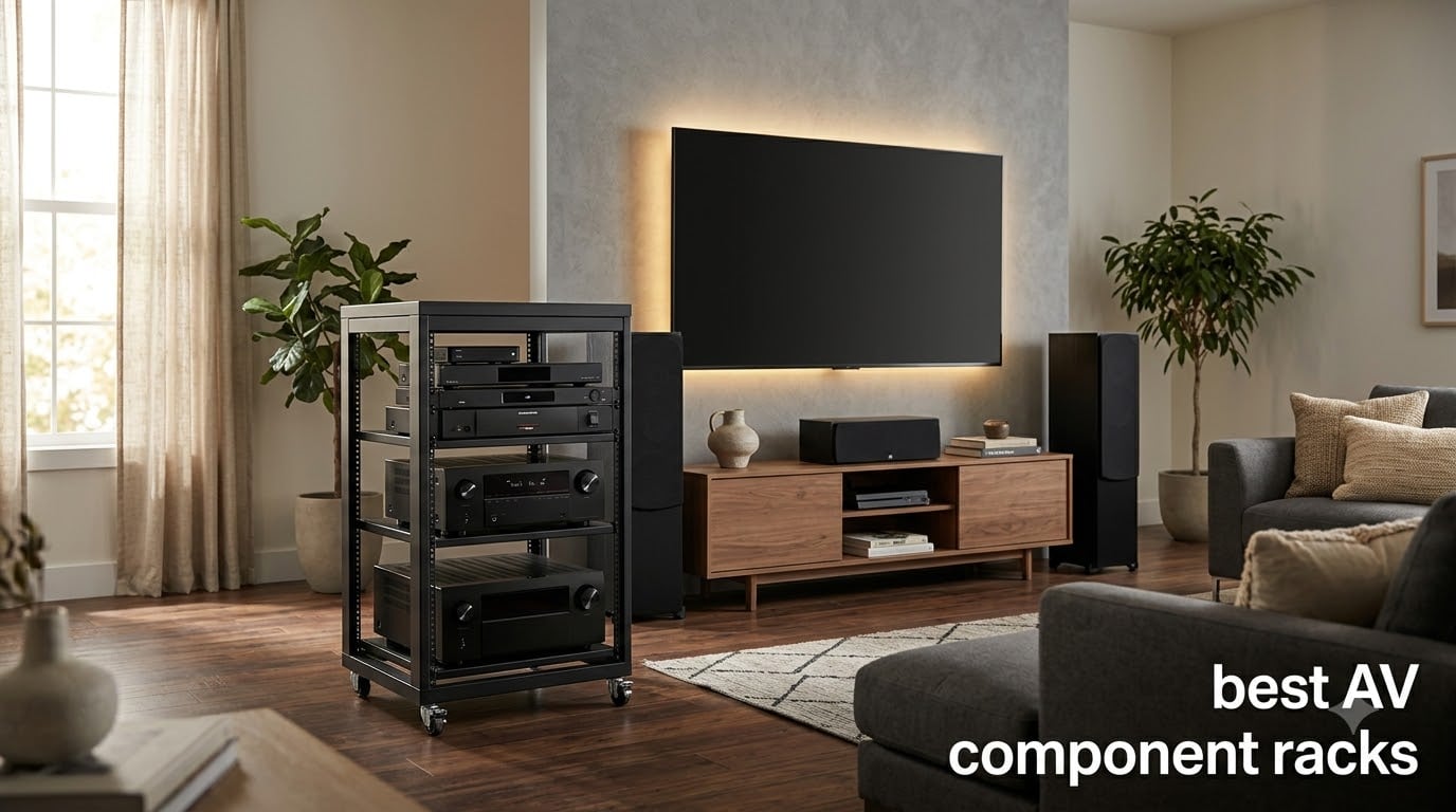best AV component racks
