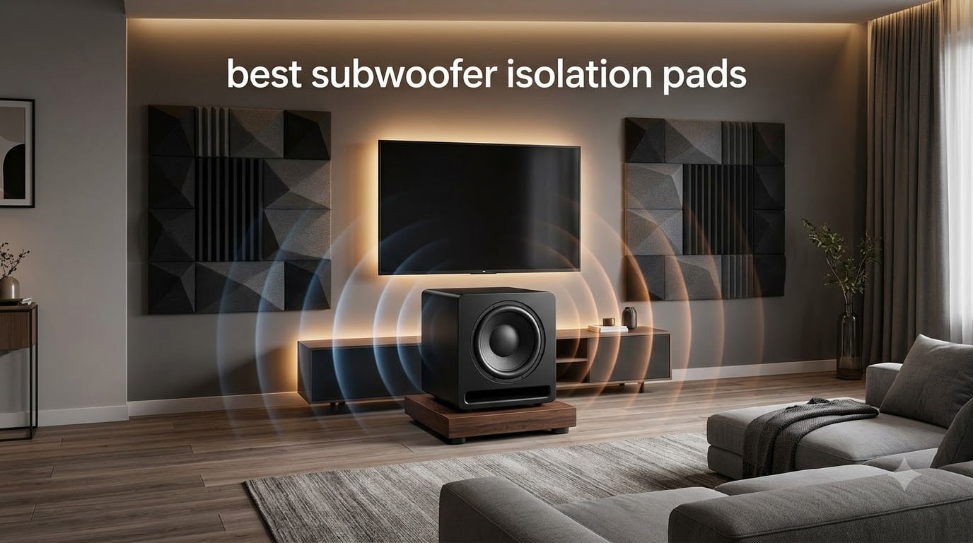 best subwoofer isolation pads