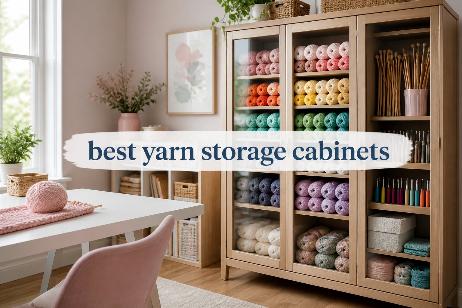 best yarn storage cabinets