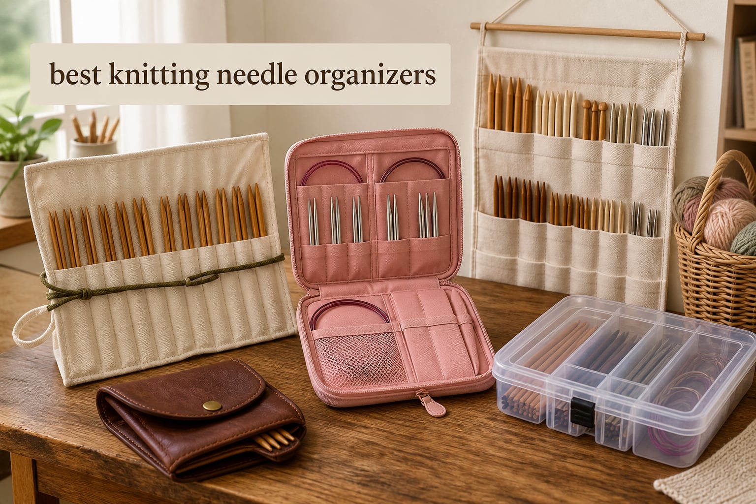 best knitting needle organizers