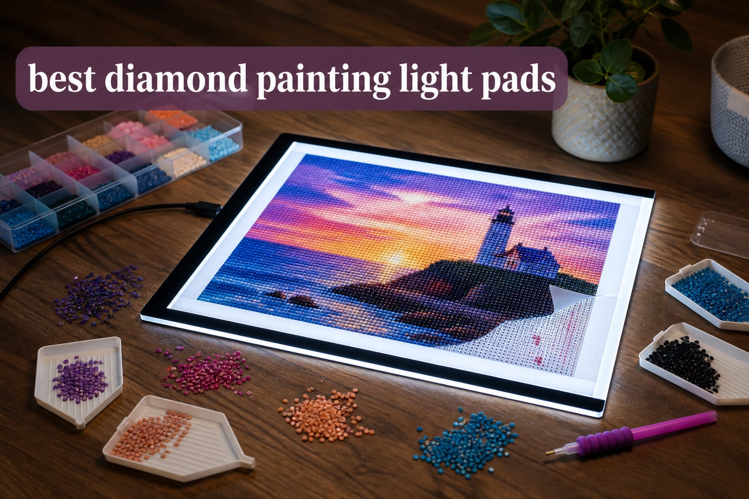 best diamond painting light pads