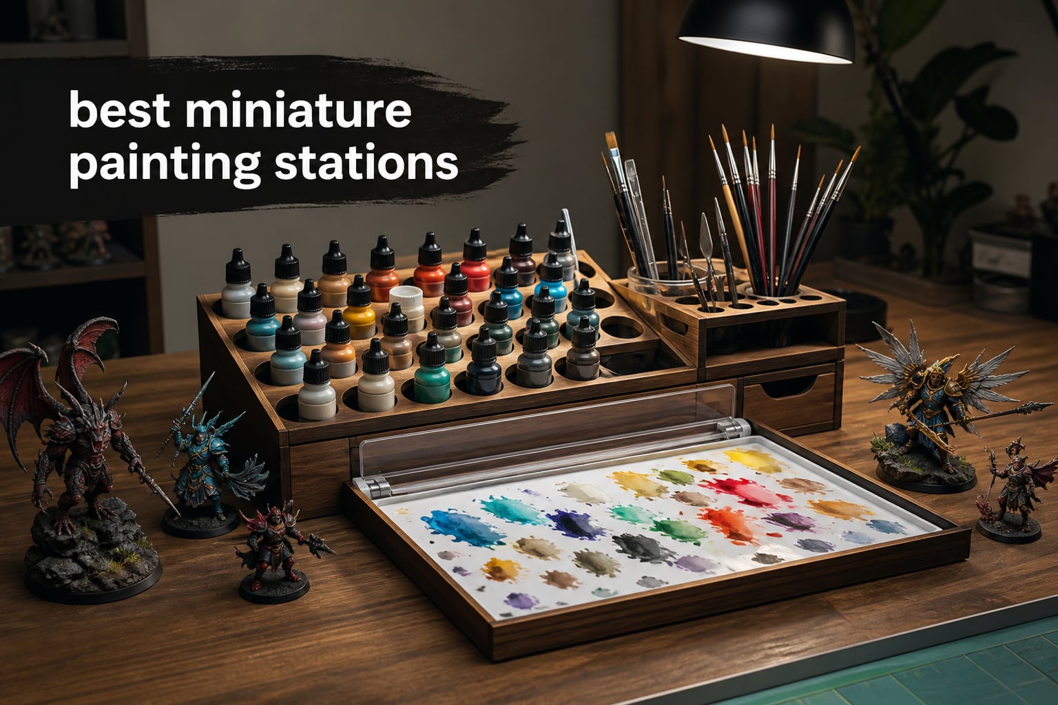 best miniature painting stations