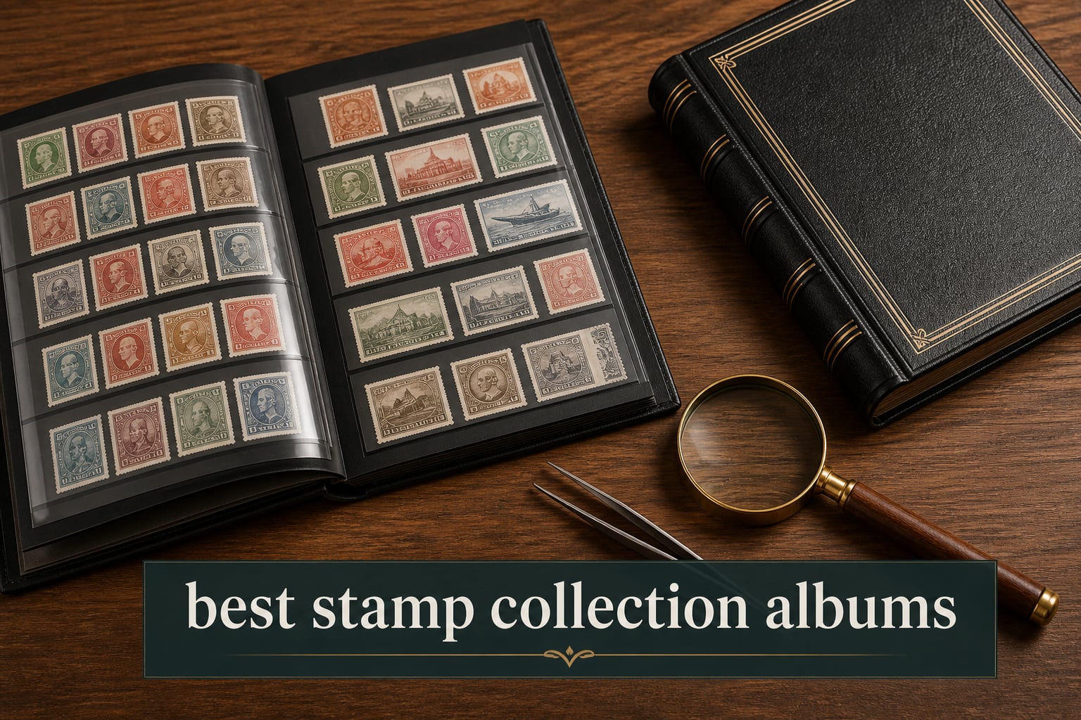 best stamp collection albums