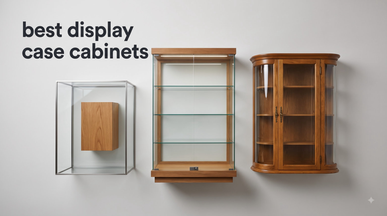 best display case cabinets