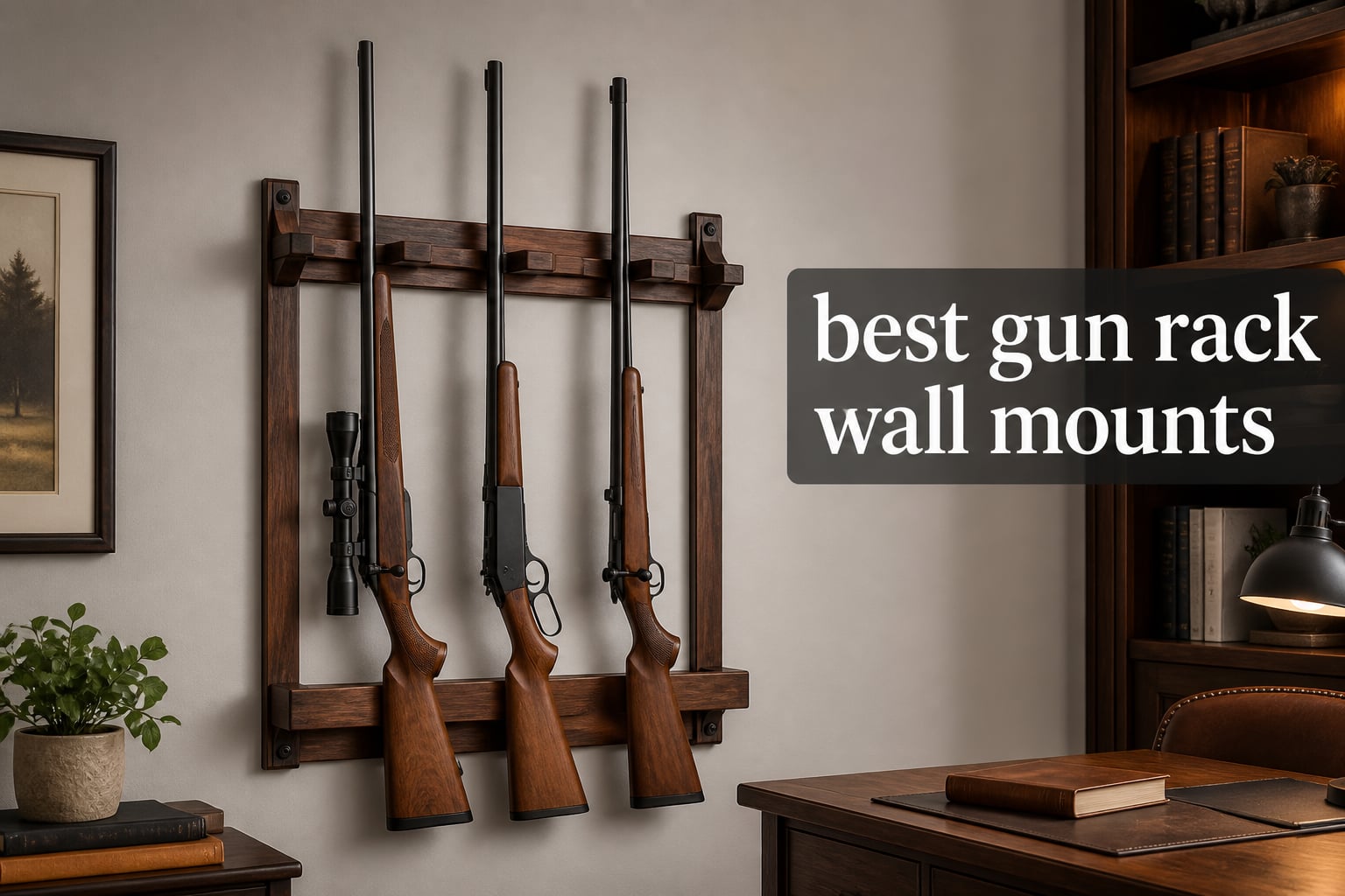 best gun rack wall mounts