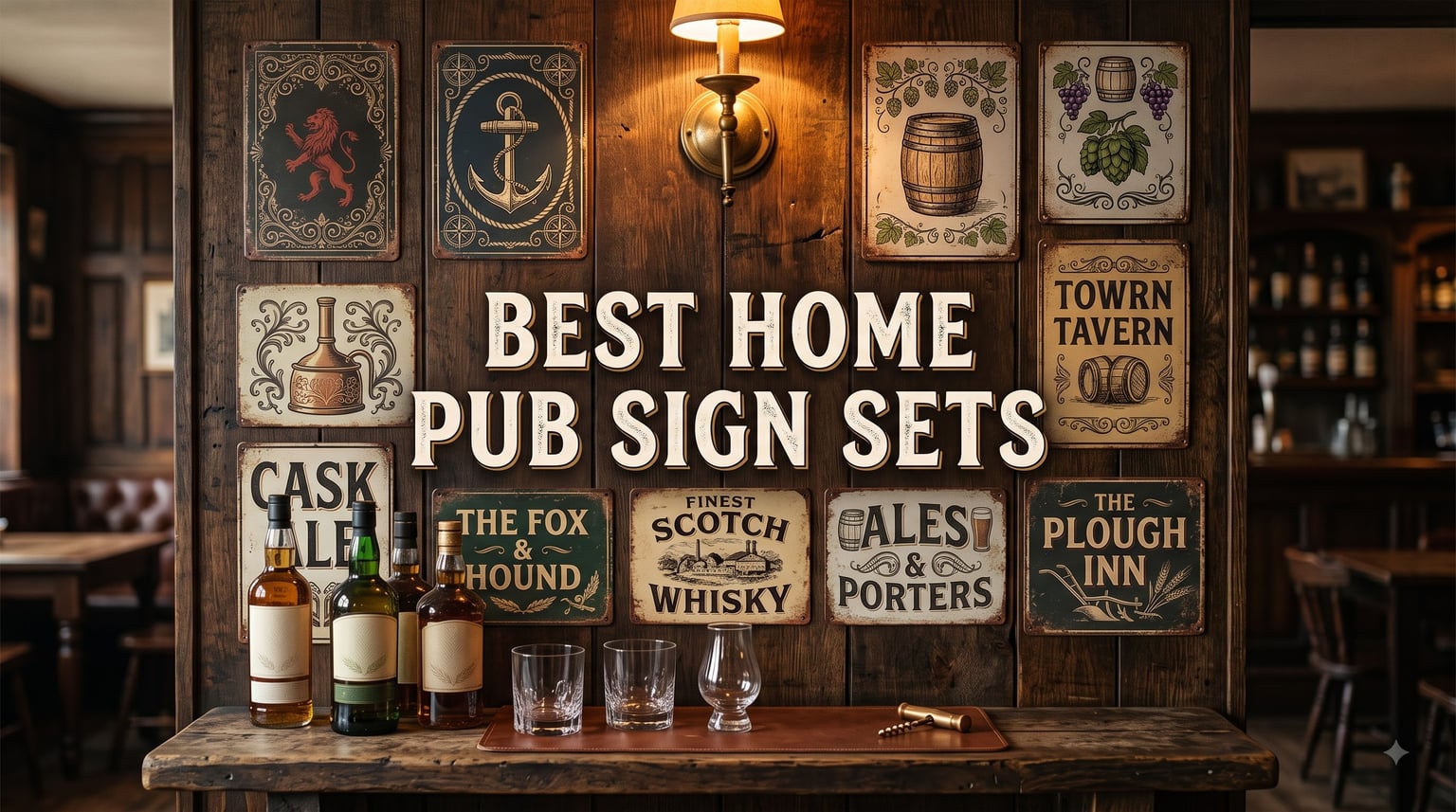 best home pub sign sets