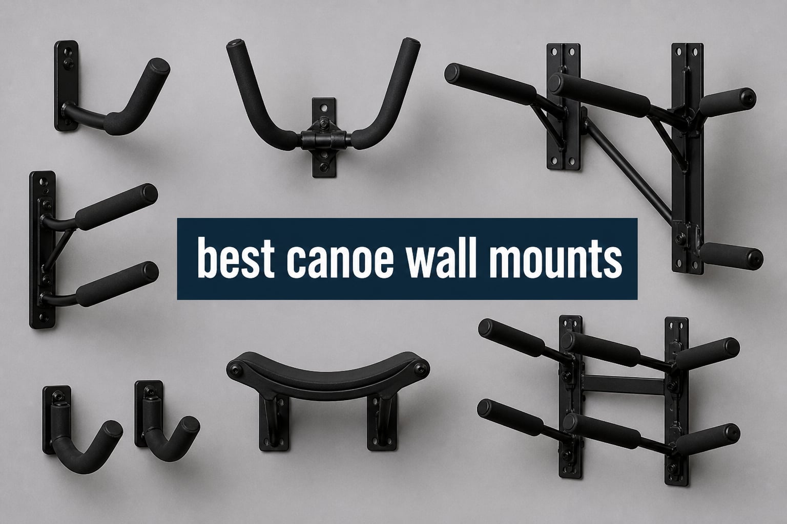 best canoe wall mounts