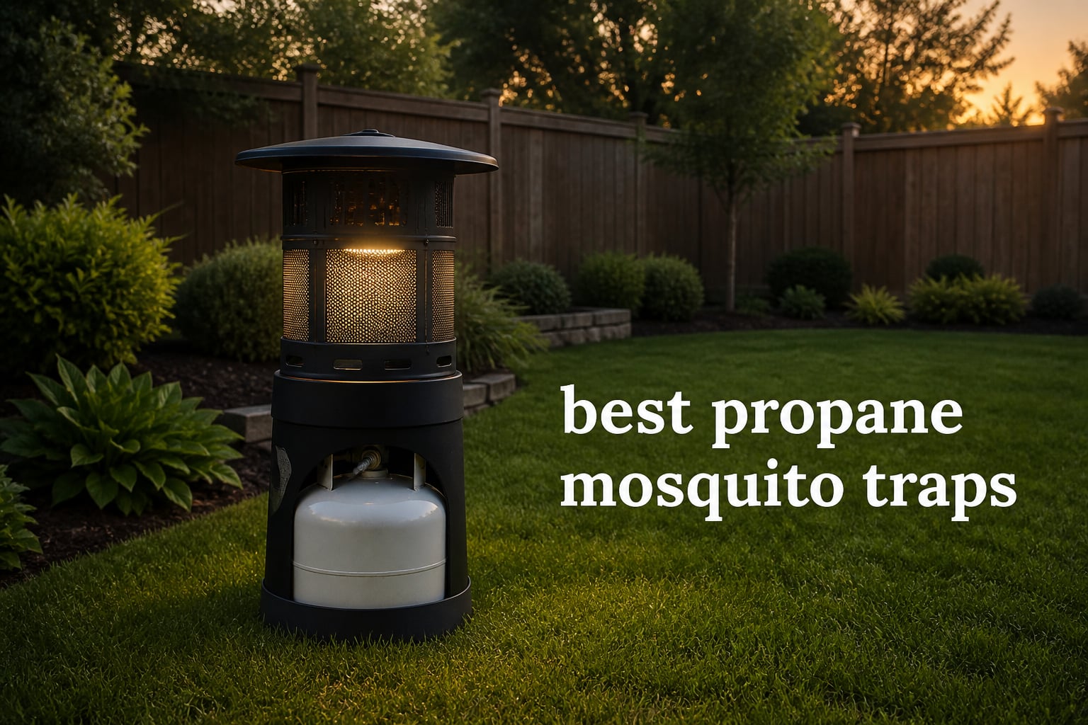 best propane mosquito traps