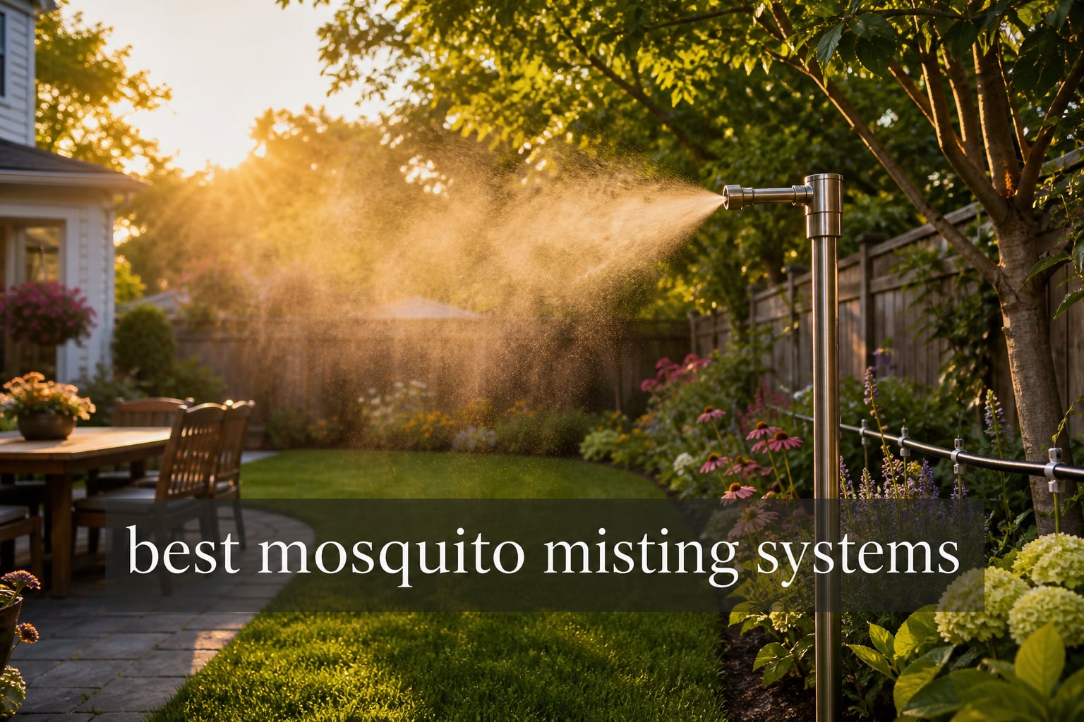 best mosquito misting systems