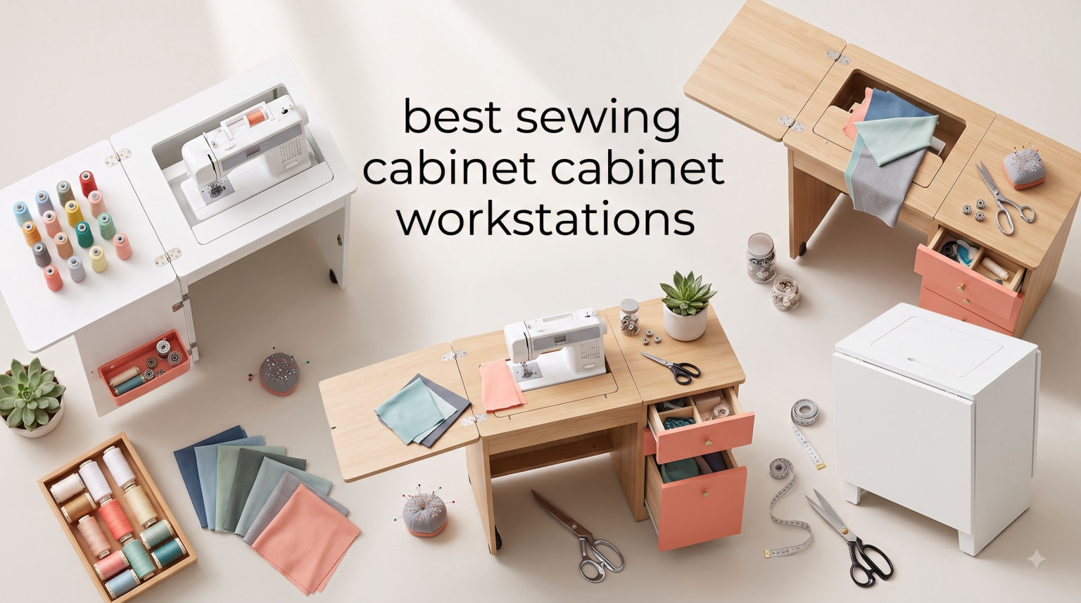 best sewing cabinet workstations