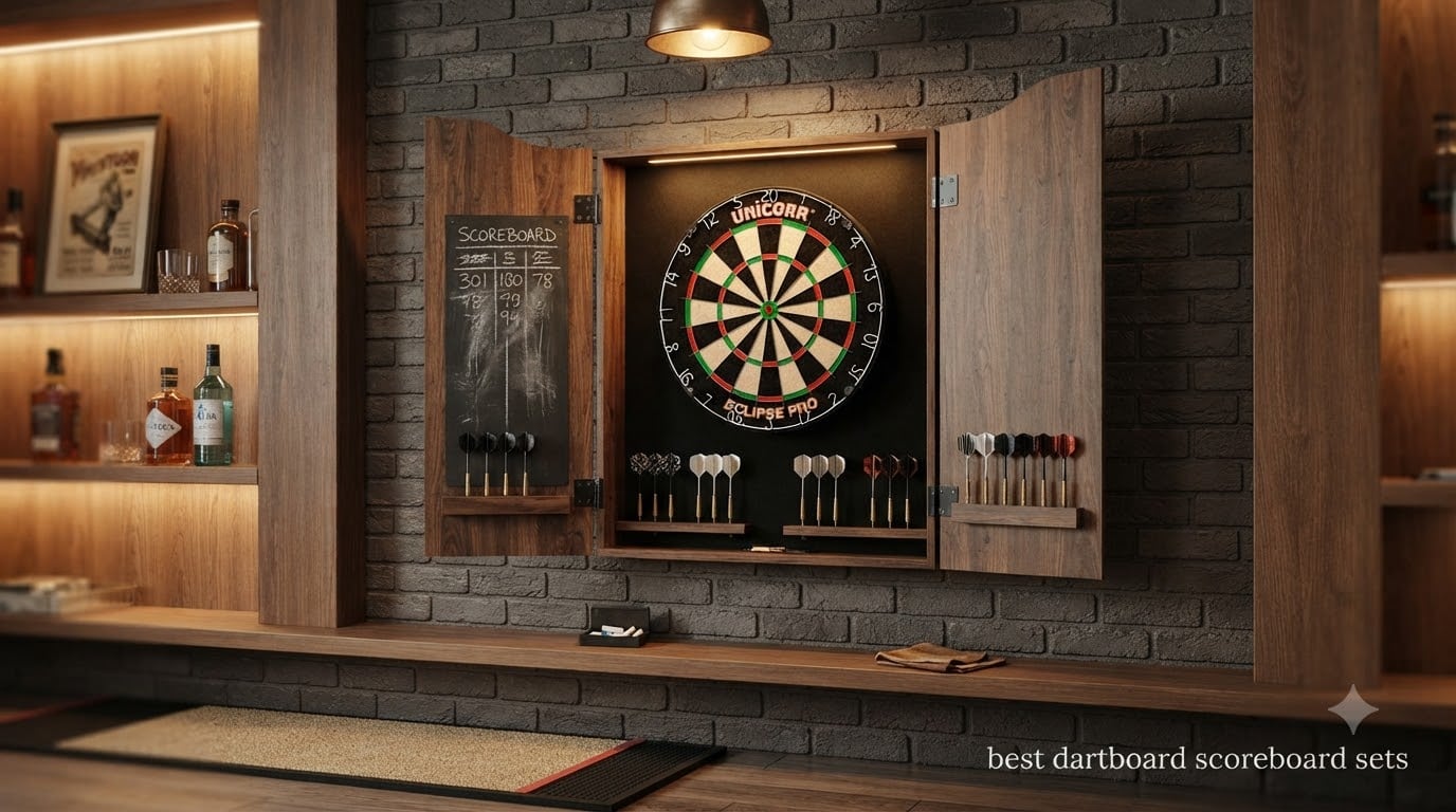 best dartboard scoreboard sets