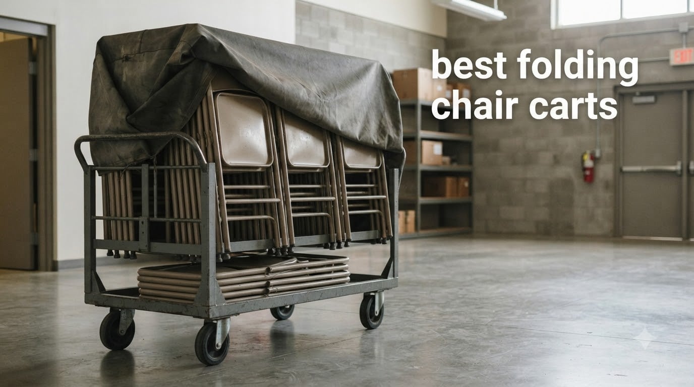 best folding chair carts