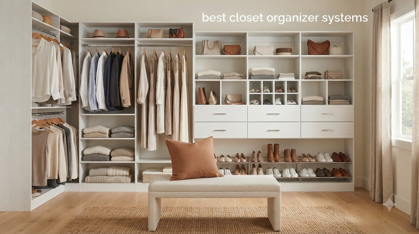 best closet organizer systems