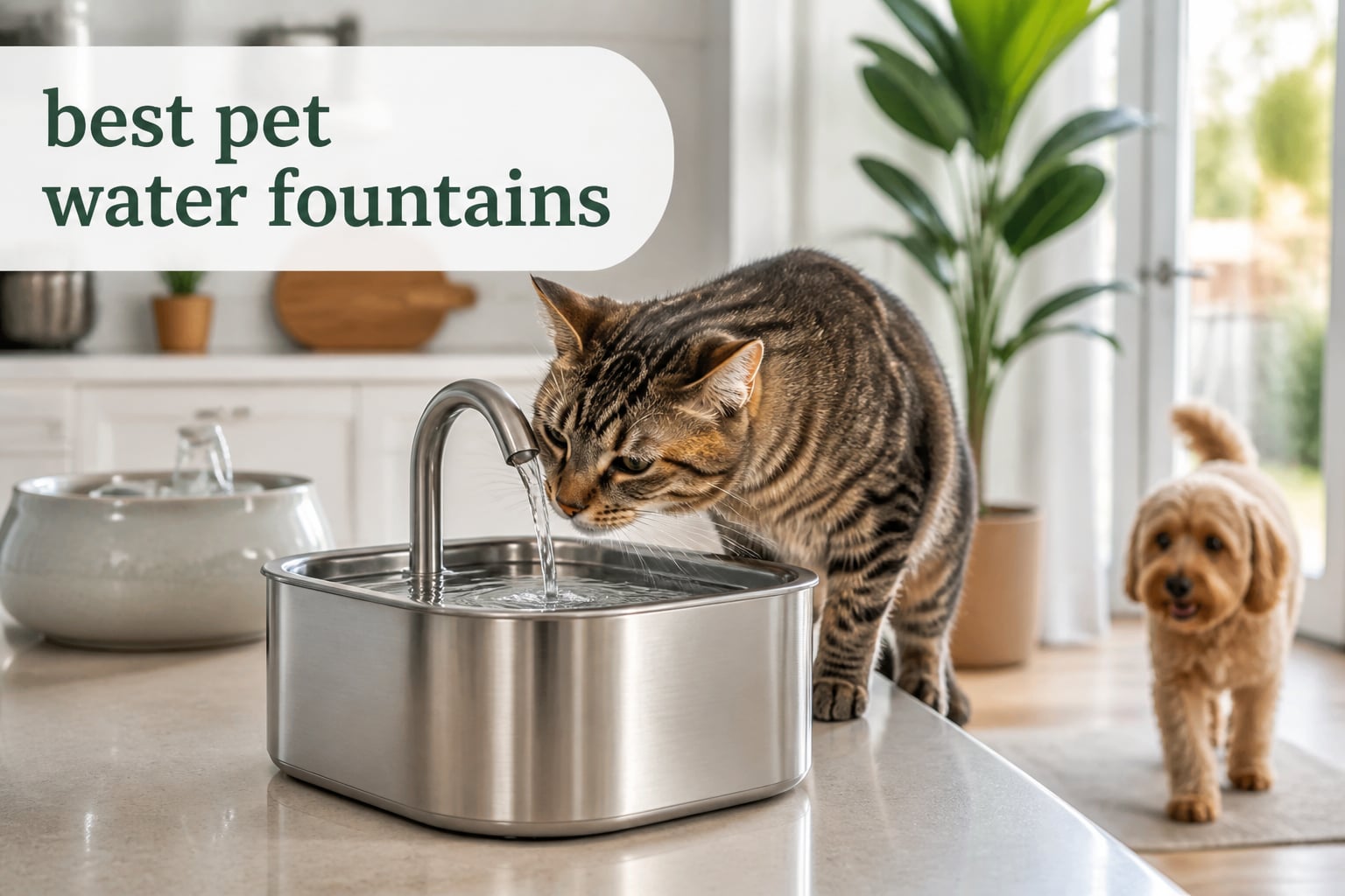 best pet water fountains