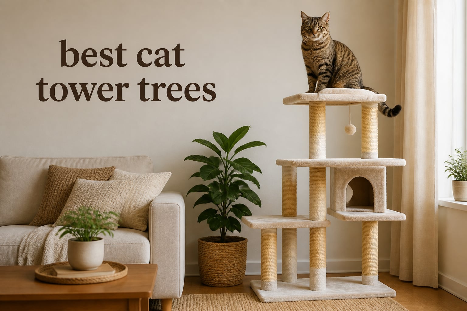 best cat tower trees