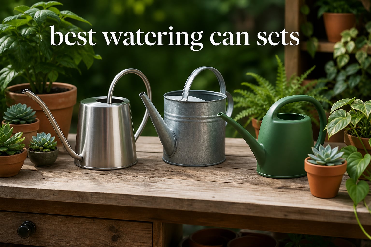 best watering can sets