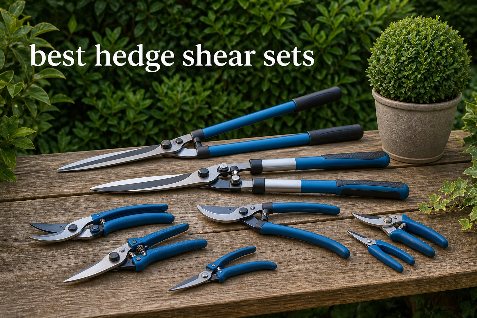 best hedge shear sets