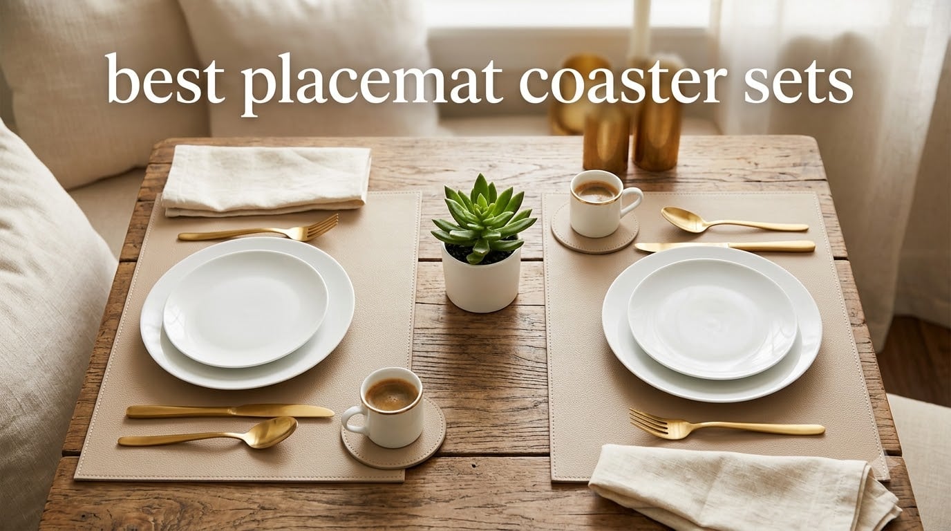 best placemat coaster sets