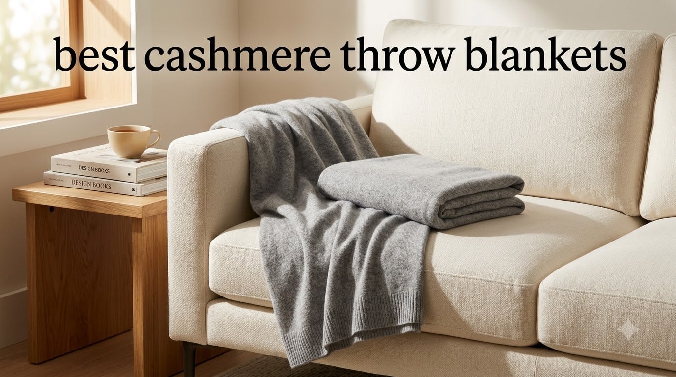 best cashmere throw blankets