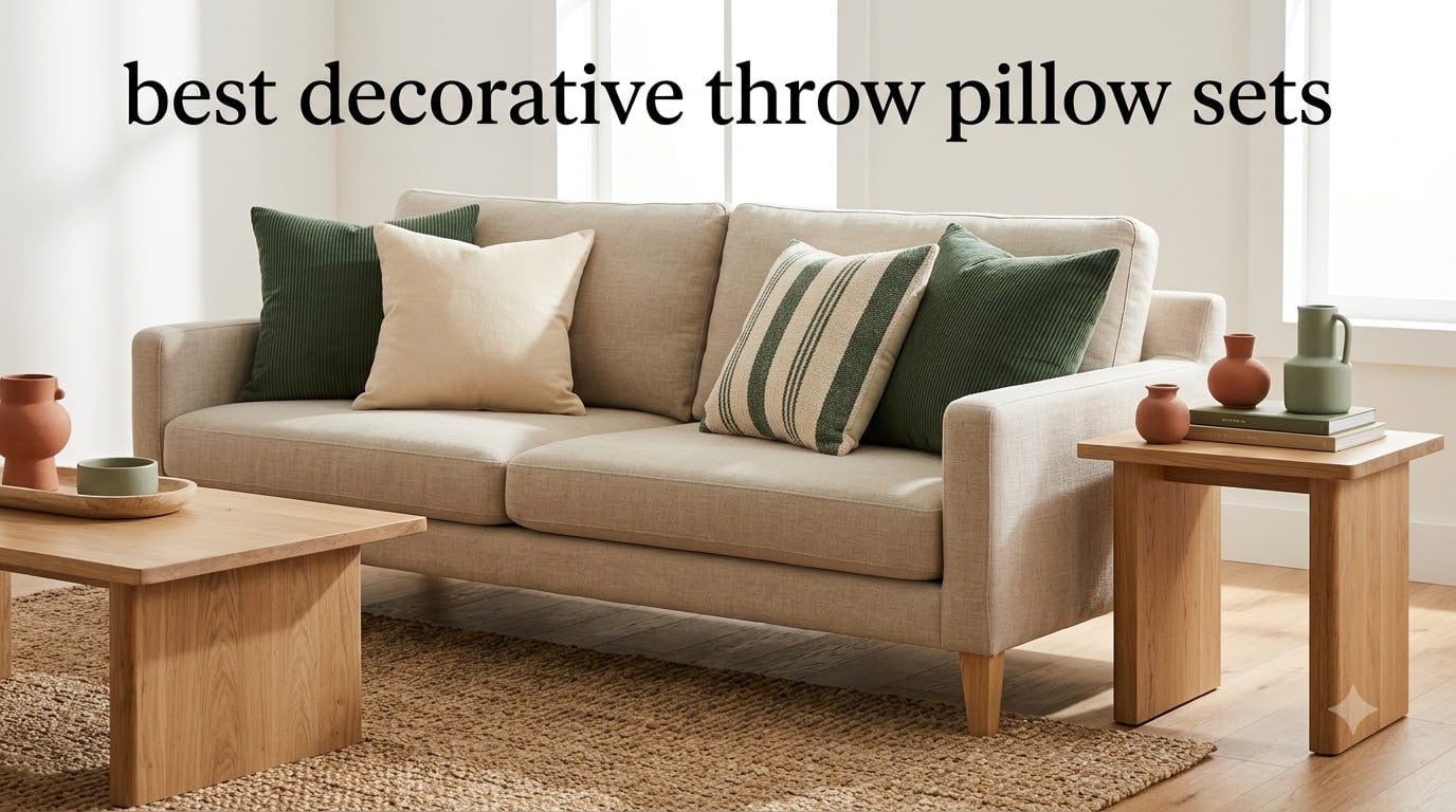 best decorative throw pillow sets