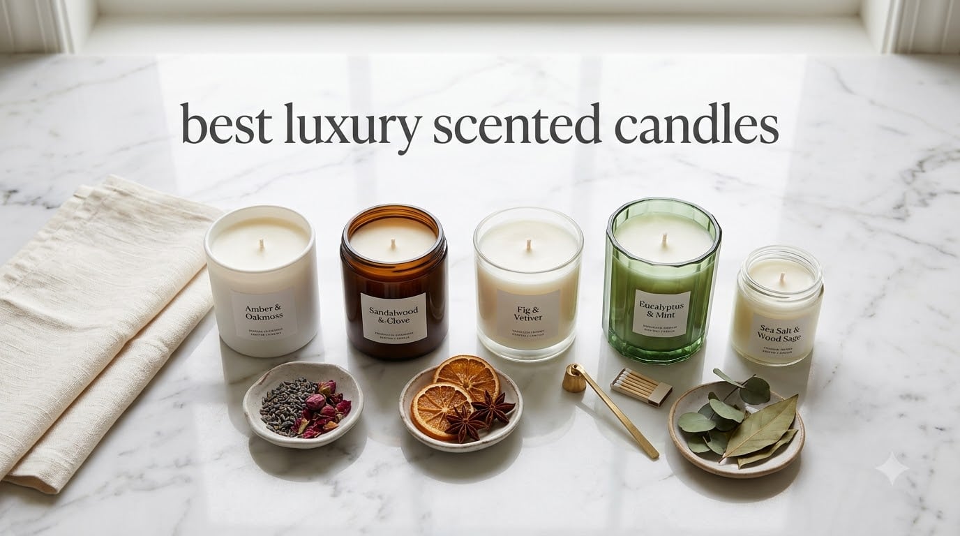 best luxury scented candles