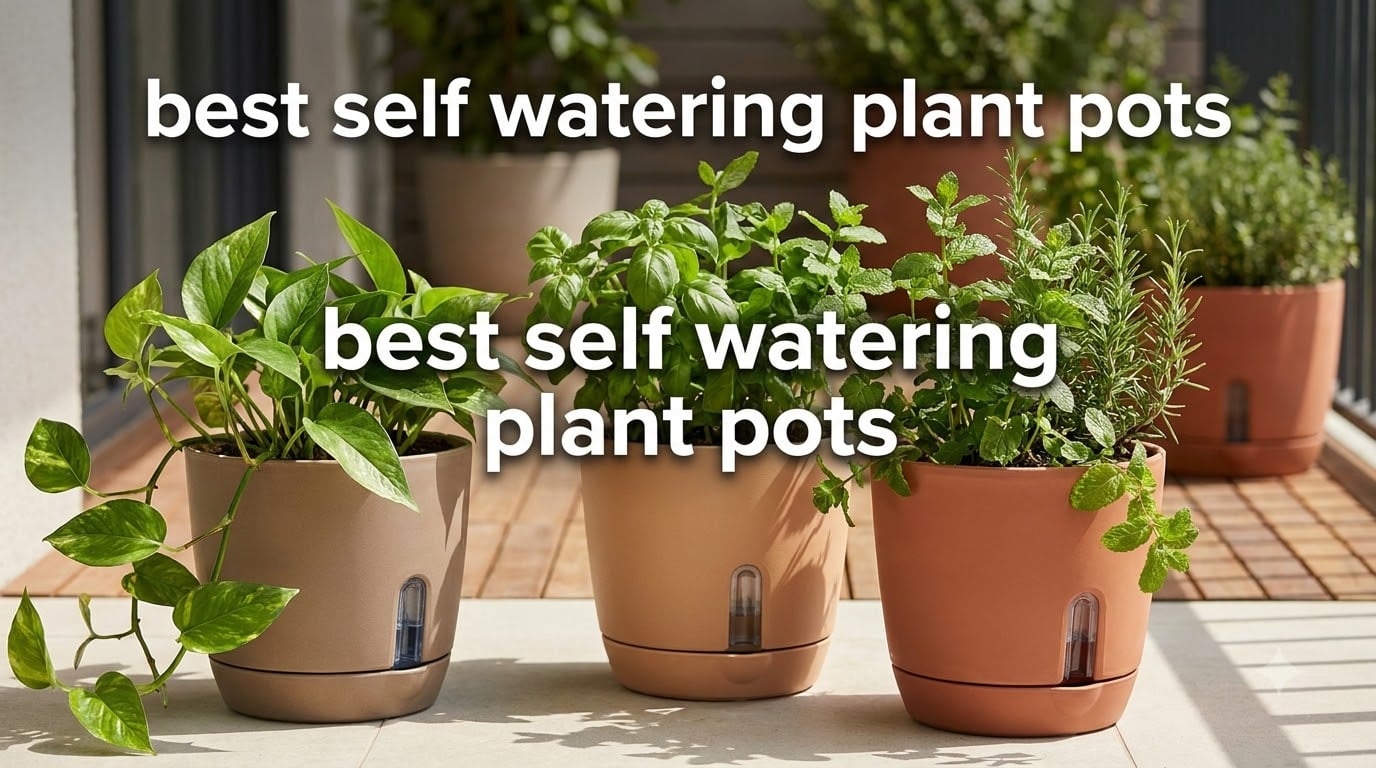 best self watering plant pots